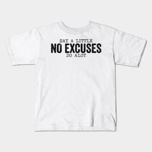 NF No Excuses Kids T-Shirt